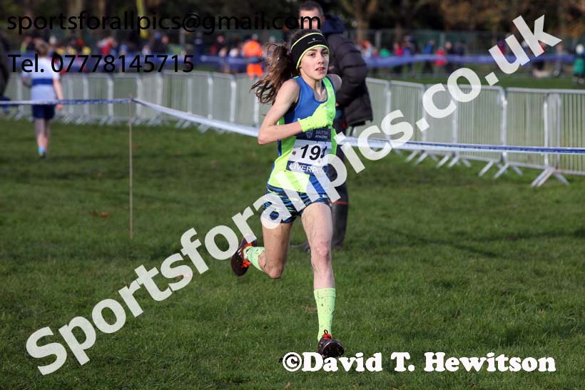 Girls under-13s 2017 British Athletics Liverpool Cross Challenge, Sefton Park, Liverpool. Photo:  David T. Hewitson/Sports for All Pics